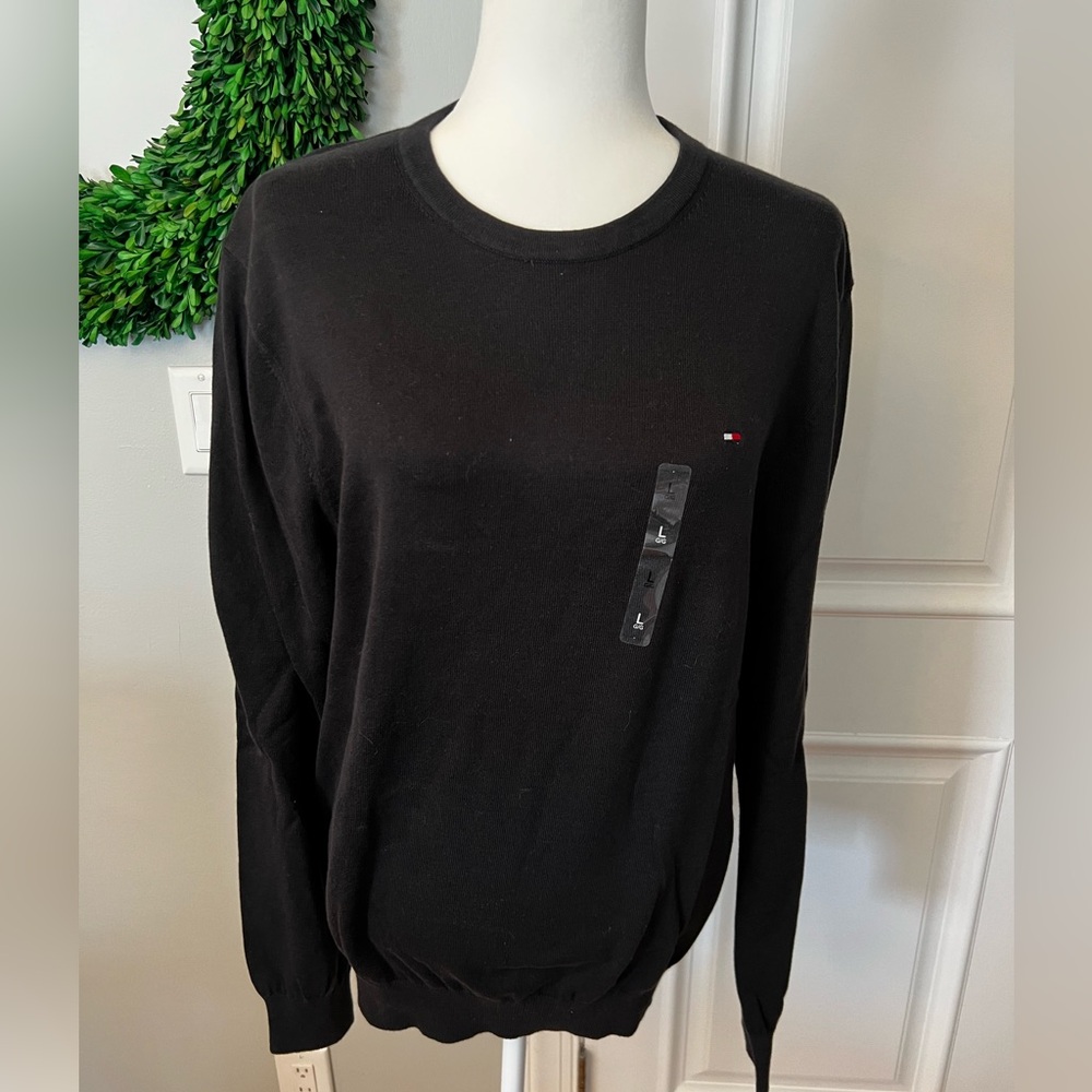 Men's Tommy Hilfiger Black Sweater